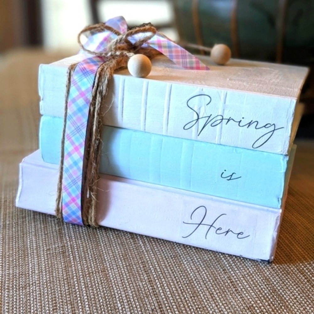 Handmade Bound Books - Spring is Here